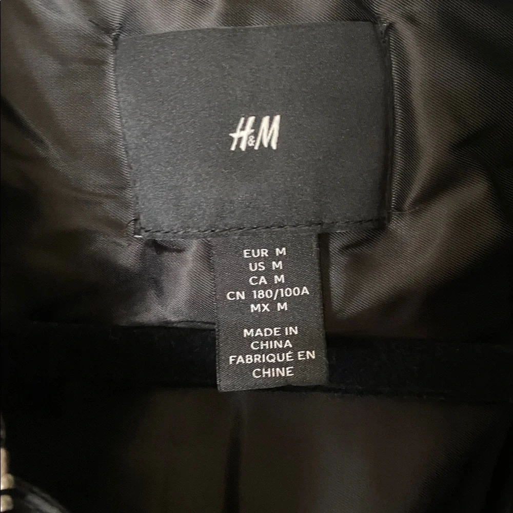 H&M Nylon Bomber Jacket